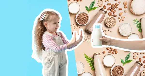 الحليب النباتي ما يلبي احتياجات التغذية للأطفال الصغار